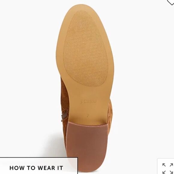 J. Crew Factory Over-the-knee microsuede boots Item AG056* - Picture 4 of 6